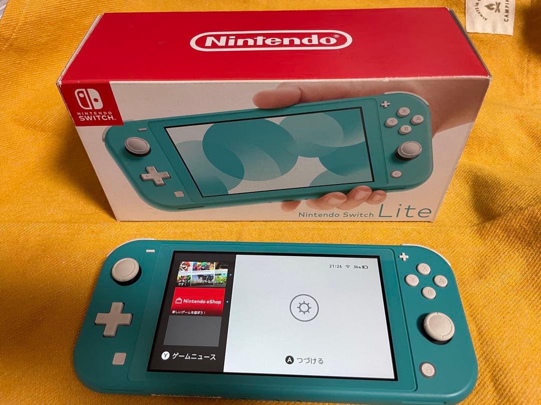 Nintendo　Switch Lite スイッチ　ライト　ターコイズ