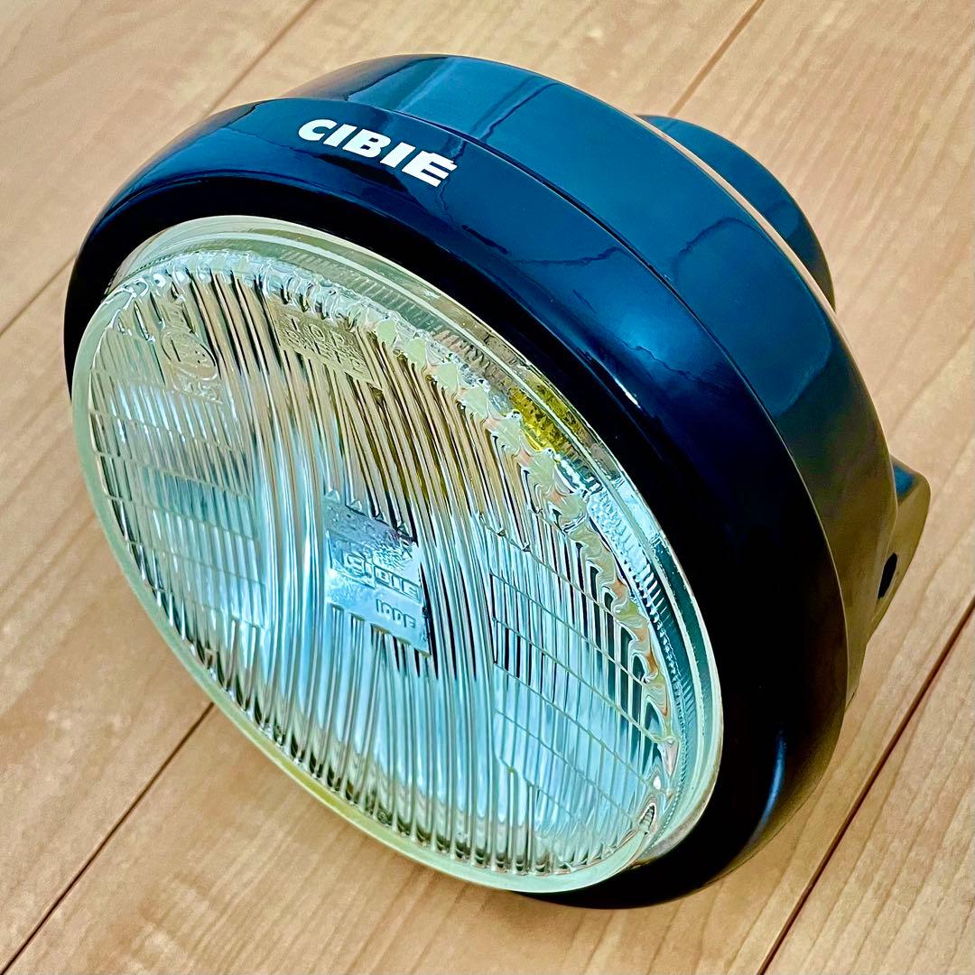当時物 CIBIE シビエ 凹み ヘッドライト 160φ 極美品 CB250T