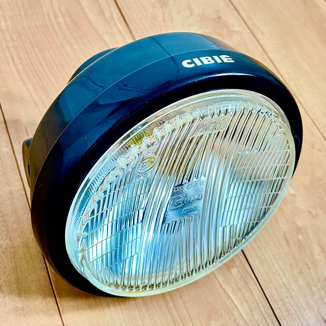 当時物 CIBIE シビエ 凹み ヘッドライト 160φ 極美品 CB250T