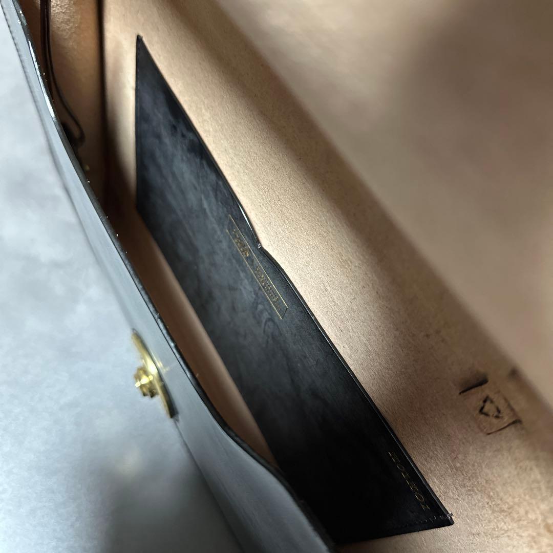 新品未使用　大峡製鞄　ドキュメントケース　黒　オオバセイホウ　OHBA