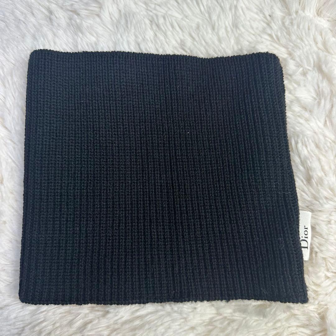 極美品 クリスチャンディオール CHRISTIAN DIOR ネックウォーマー