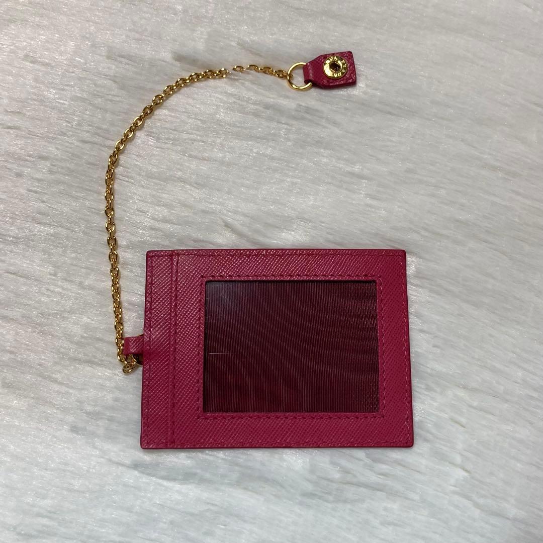 月末限定価格　PRADA プラダ　長財布　リボン　二つ折り　ピンク　箱付き　人気