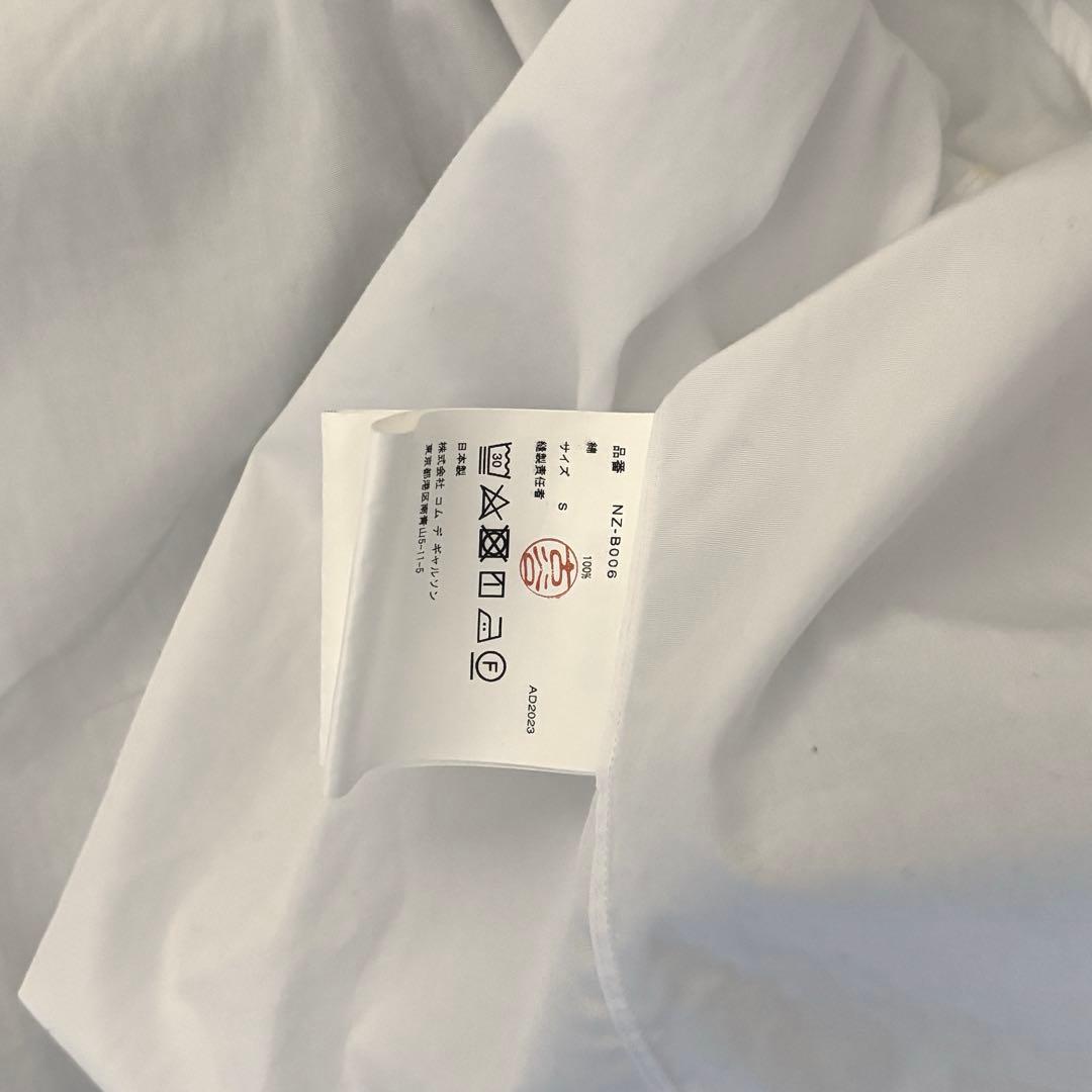 コムデギャルソン　GIRL 綿　定番シャツ　S