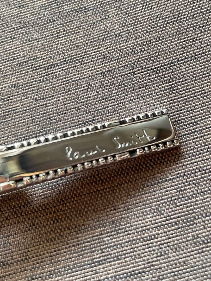 Paul Smith シルバー925 バーコード&グッドラックタイピン 未使用