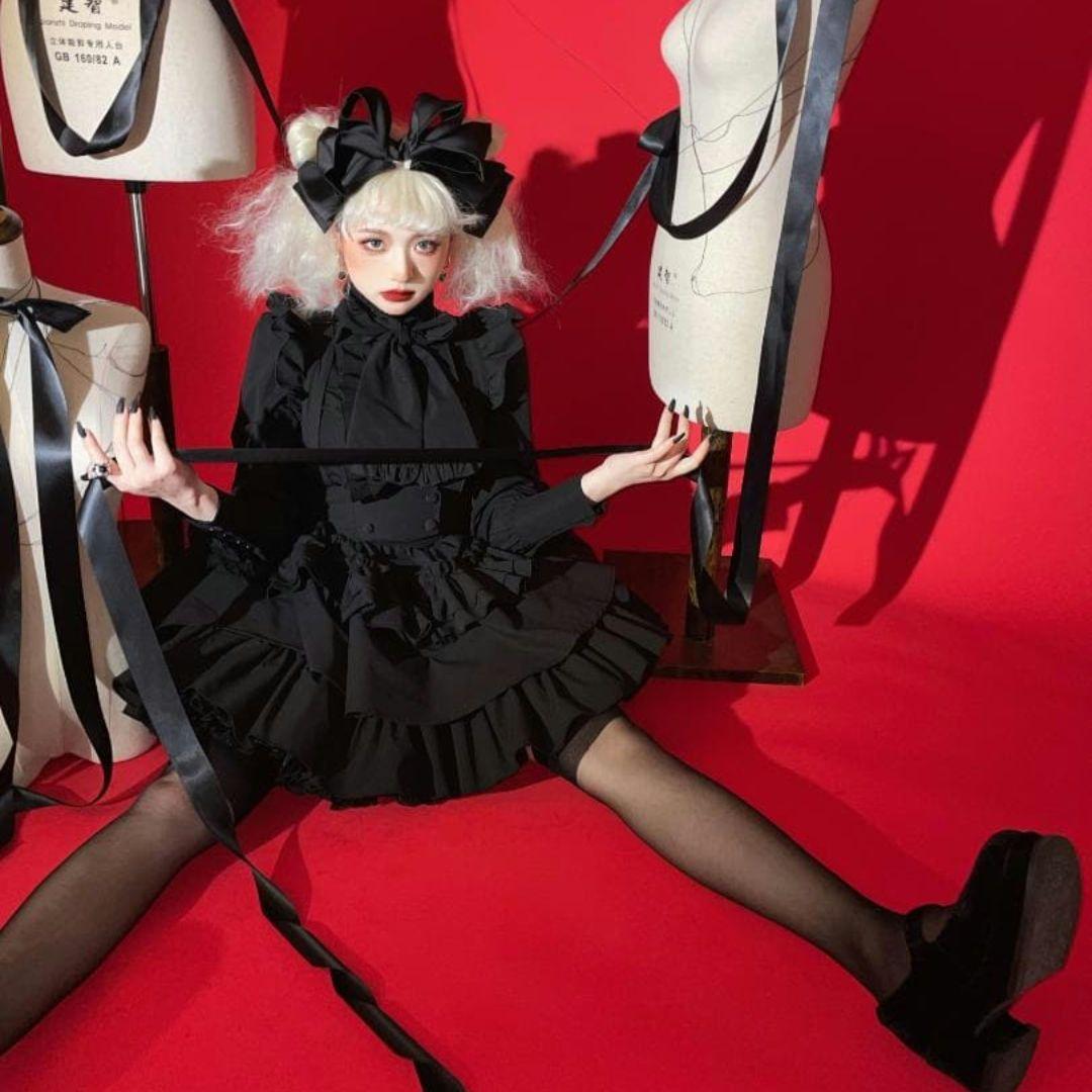 CATCOCOON A Doll's House スカート 黒 ブラック