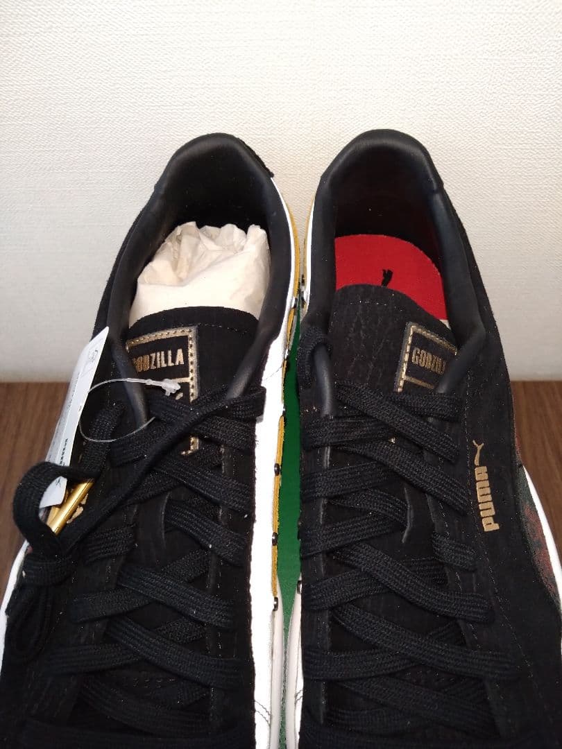 ■新品未使用■シークレットベース ゴジラ ソフビ PUMA スニーカー セット