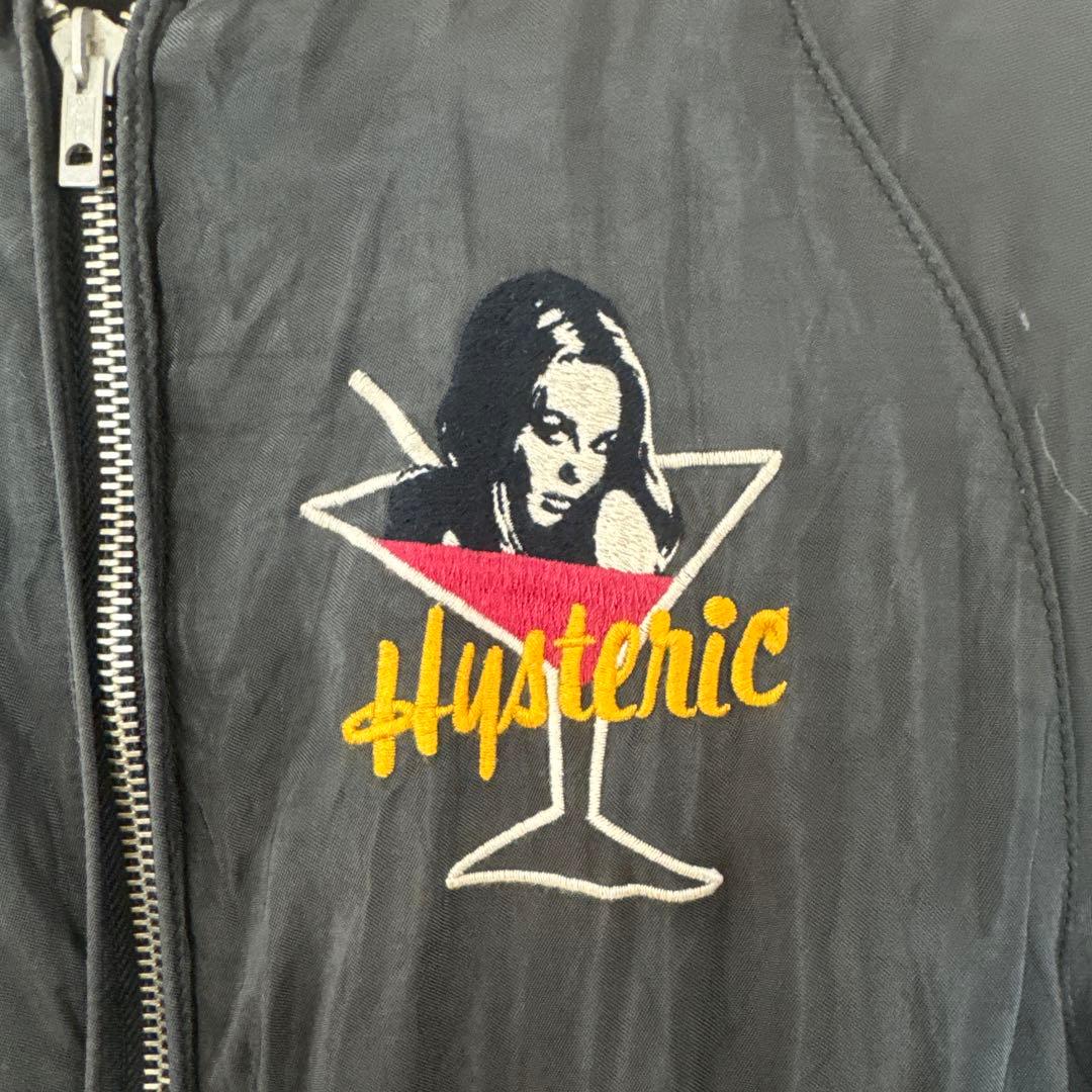 HYSTERIC GLAMOUR スカジャン ブラック