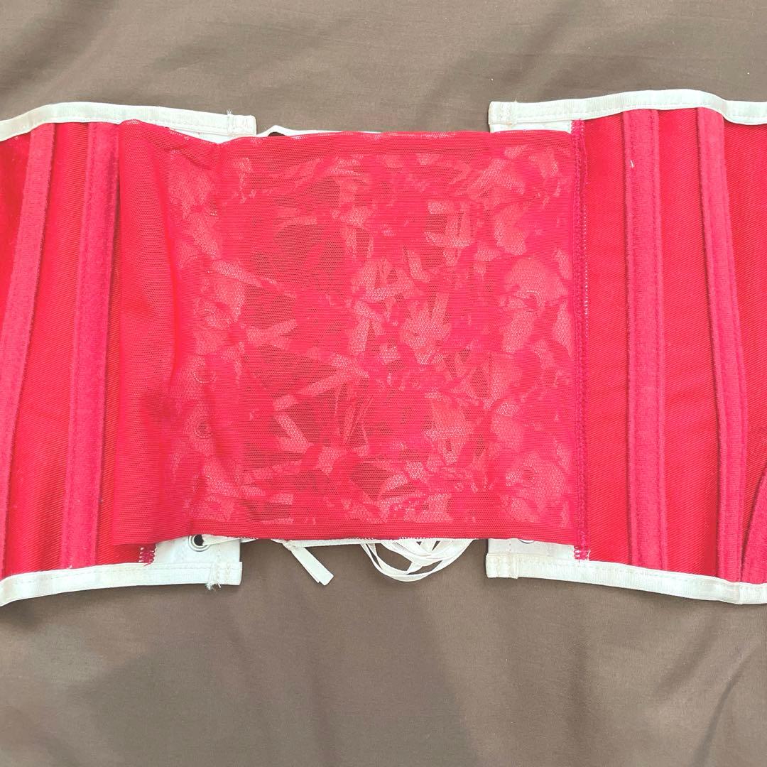 【12/24迄値下げ中】肋骨締めに最適！元鈴木さんコルセットキンバリー　Mサイズ