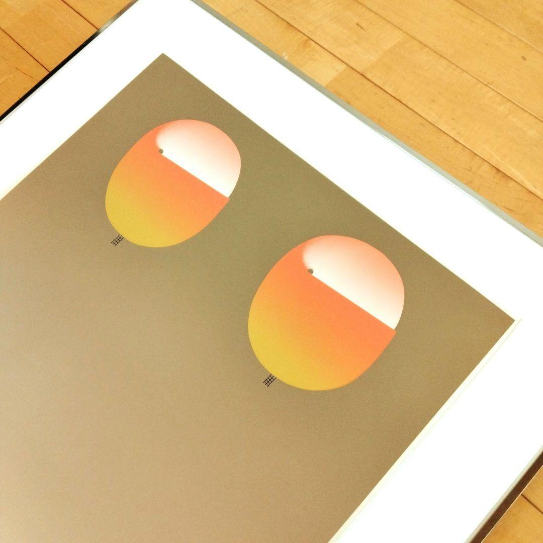 ☆ 元永定正 大判シルクスクリーン