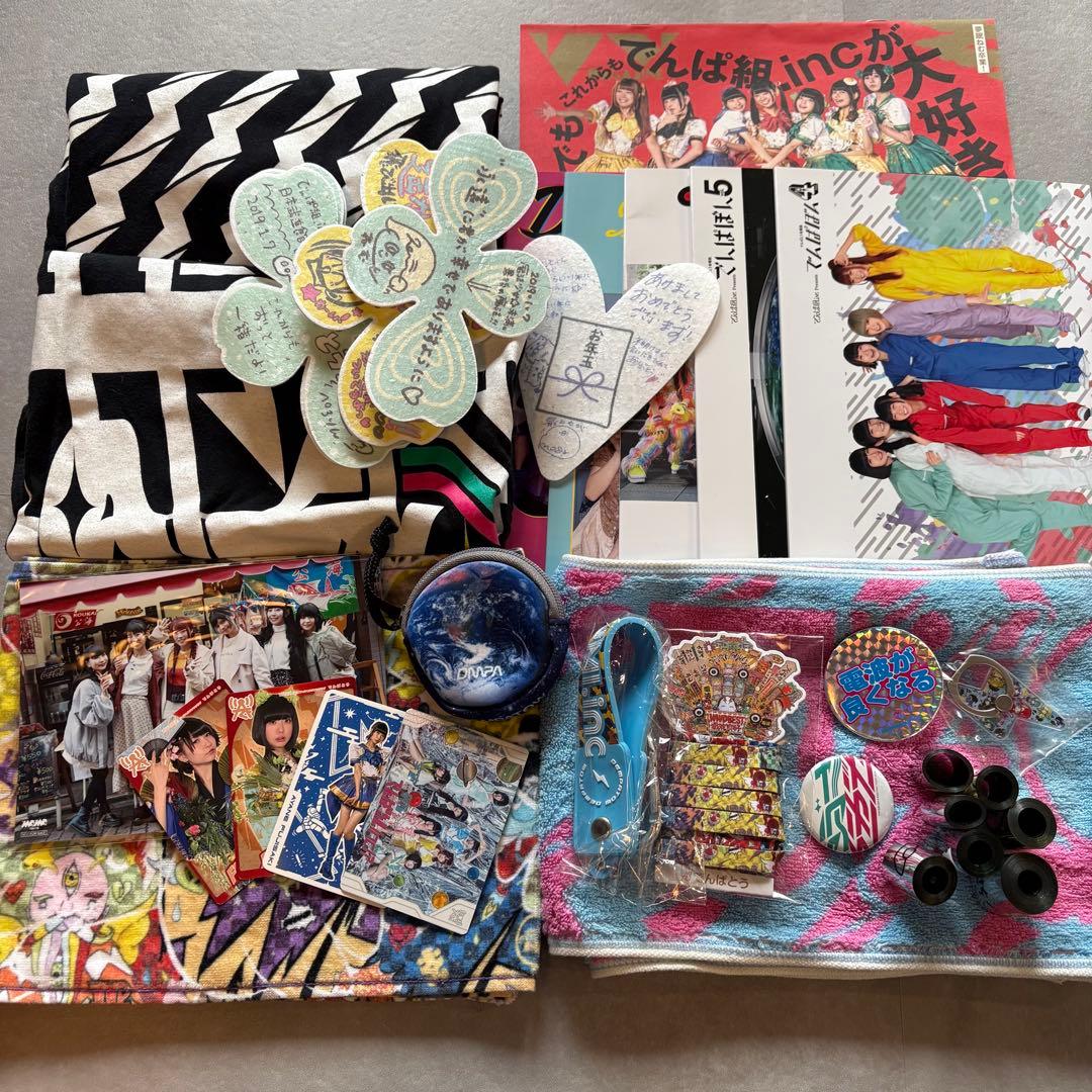 チェキ付き　でんぱ組　過去ツアーグッズセット