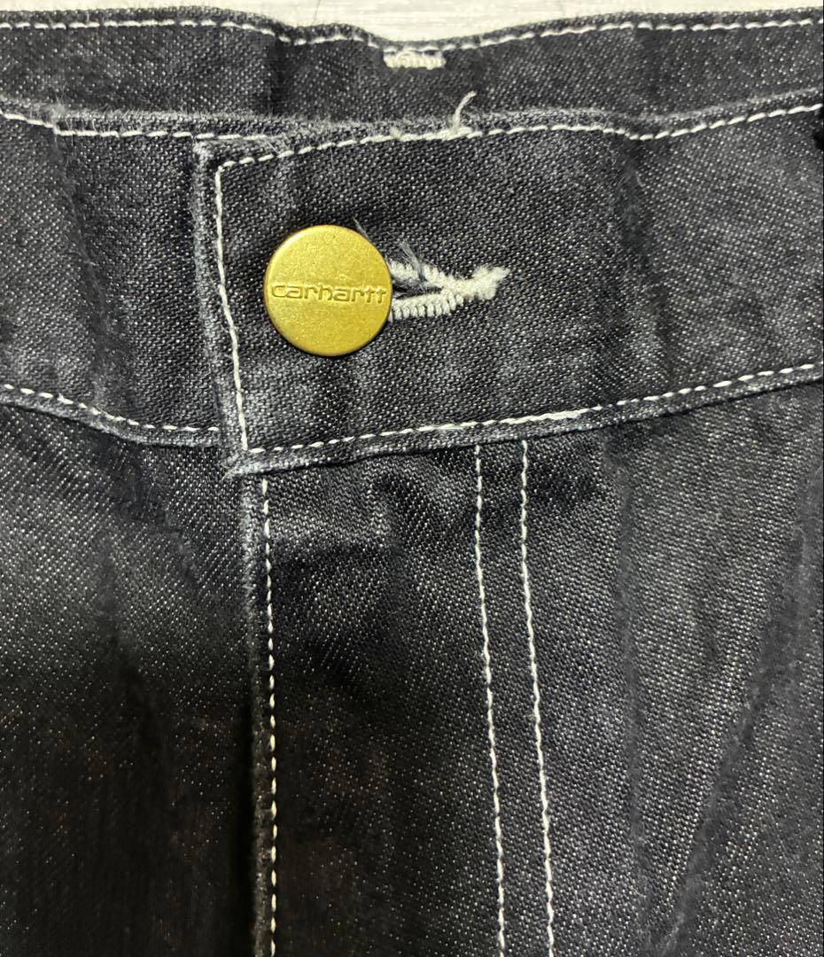 Carhartt ブラック ワークパンツ　34×32