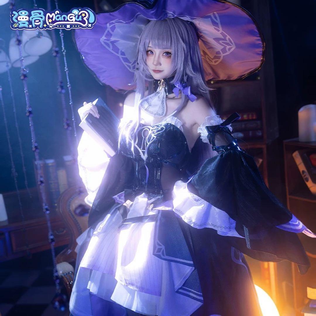 【即納】 崩壊スターレイル マダムヘルタ コスプレ衣装　ウィッグ　フルセット