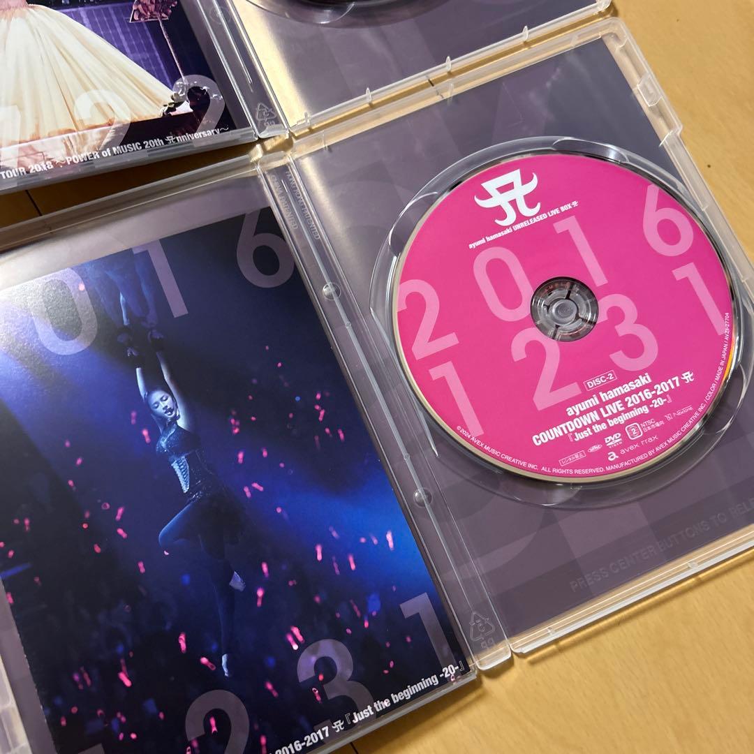 【即購入ok!!】浜崎あゆみ UNRELEASED LIVE BOX 限定生産