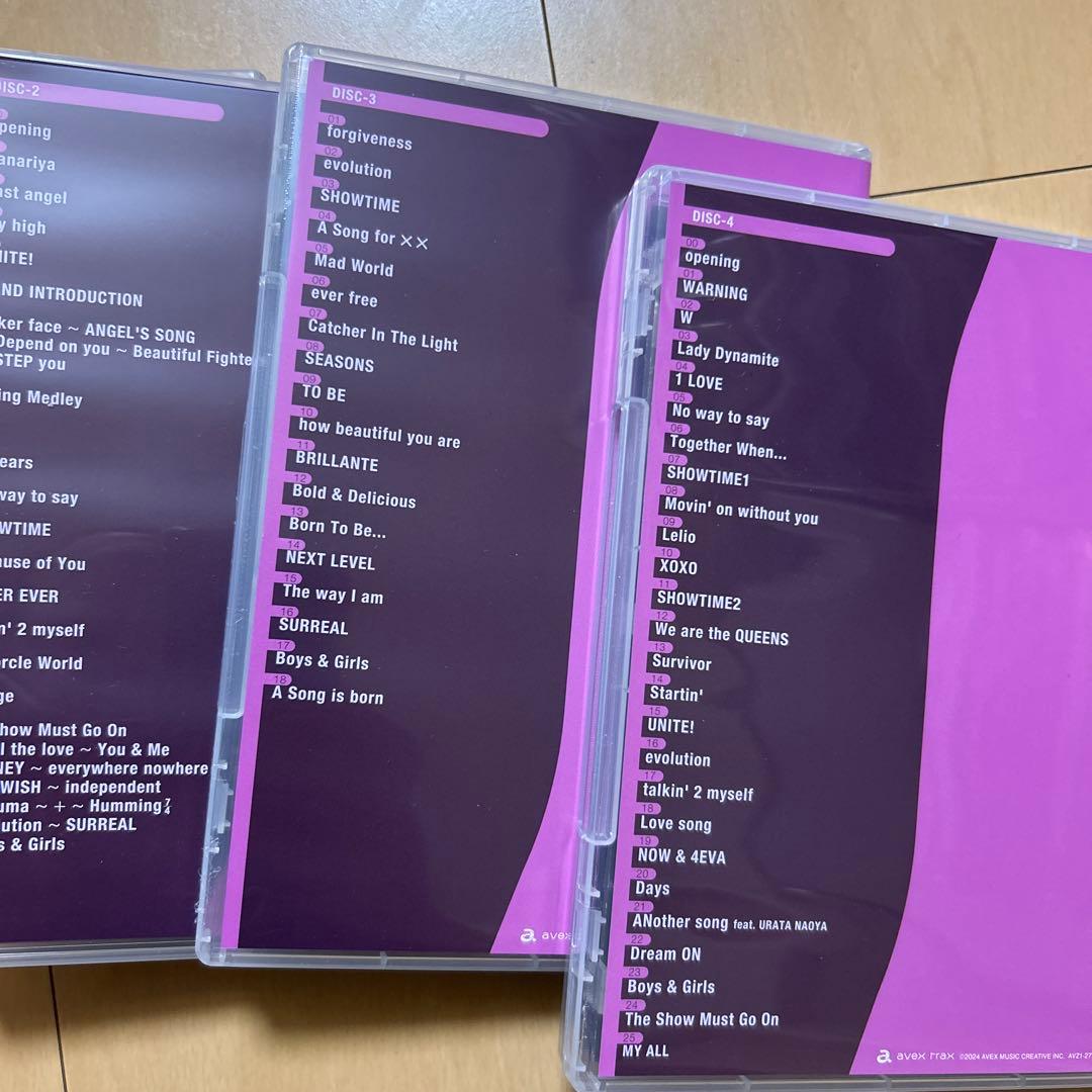 【即購入ok!!】浜崎あゆみ UNRELEASED LIVE BOX 限定生産