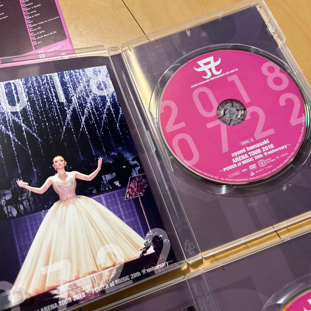 【即購入ok!!】浜崎あゆみ UNRELEASED LIVE BOX 限定生産