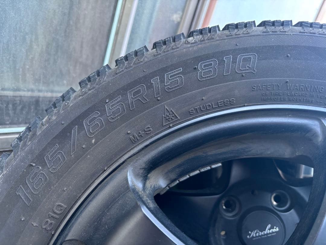 ICE ACTIVA AW-1 165/65R15 スタッドレスタイヤセット