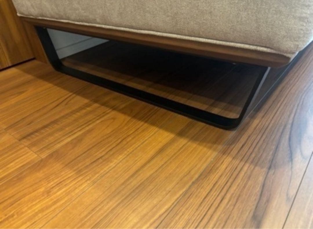 ベージュ L字型ソファ　福岡市から配送