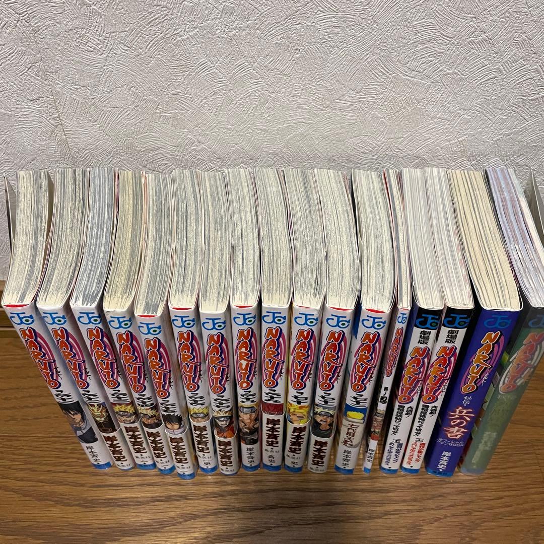 NARUTO １-72巻 全巻セット 関連本5冊セット 岸本斉史