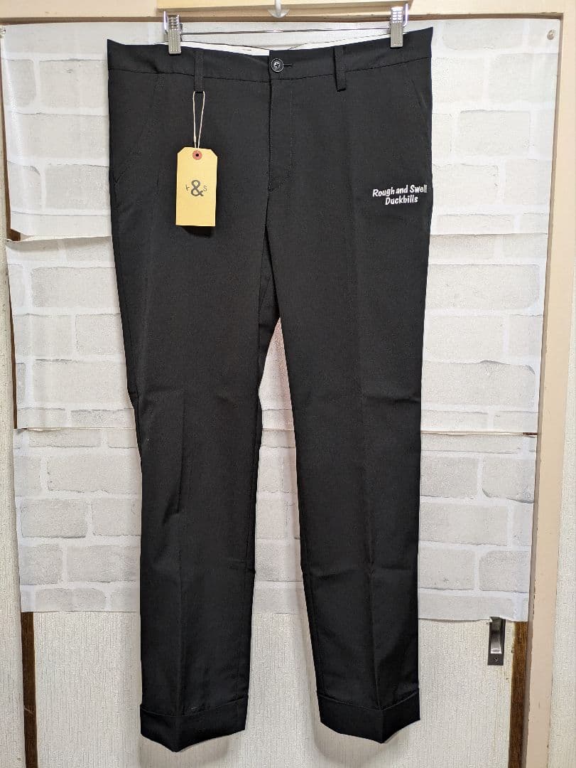 Rough and Swell Duckbills ブラックパンツ　XLサイズ