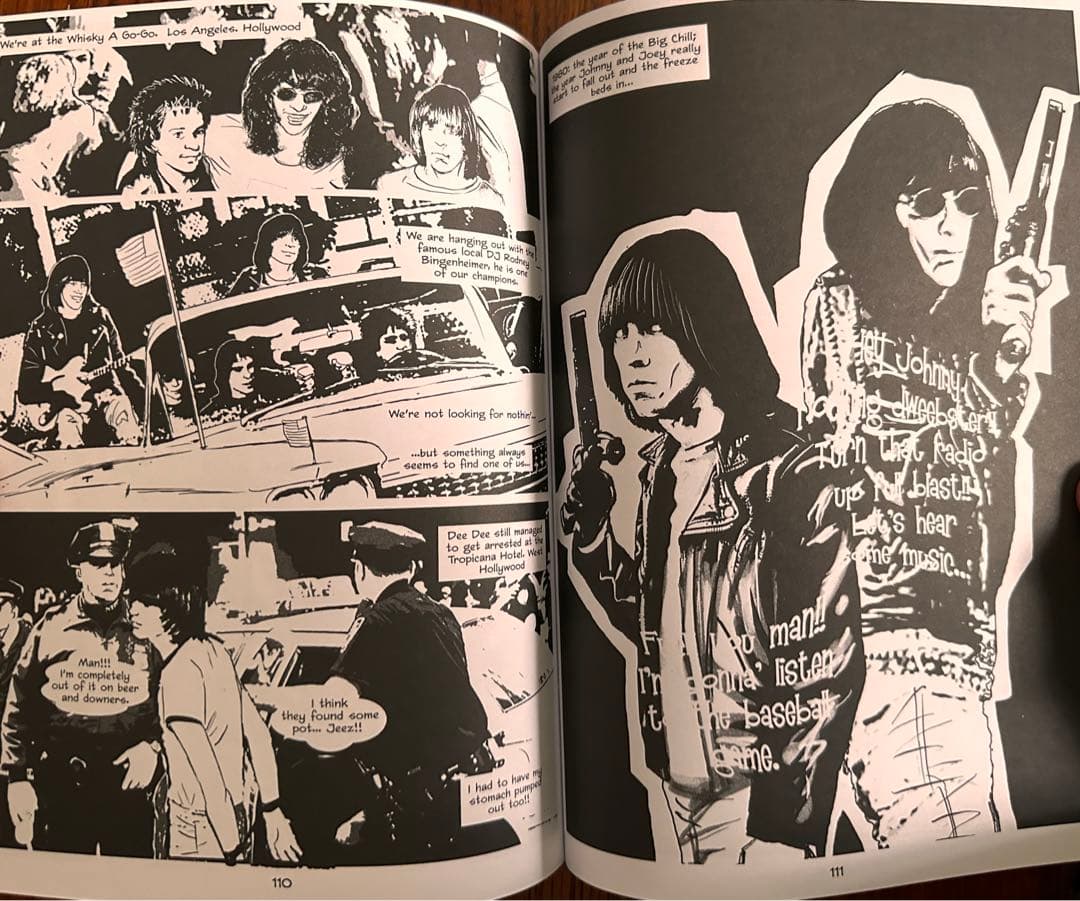 ラモーンズ コミックGabba Gabba Hey! the Ramones