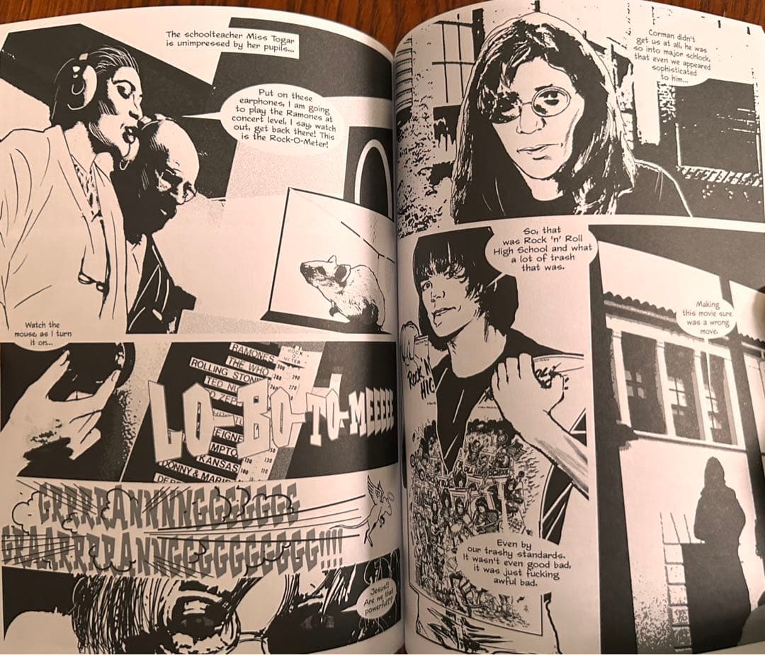 ラモーンズ コミックGabba Gabba Hey! the Ramones