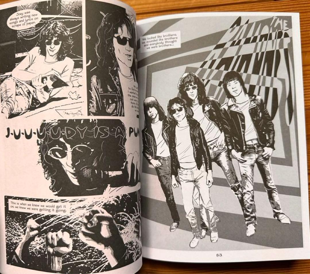 ラモーンズ コミックGabba Gabba Hey! the Ramones