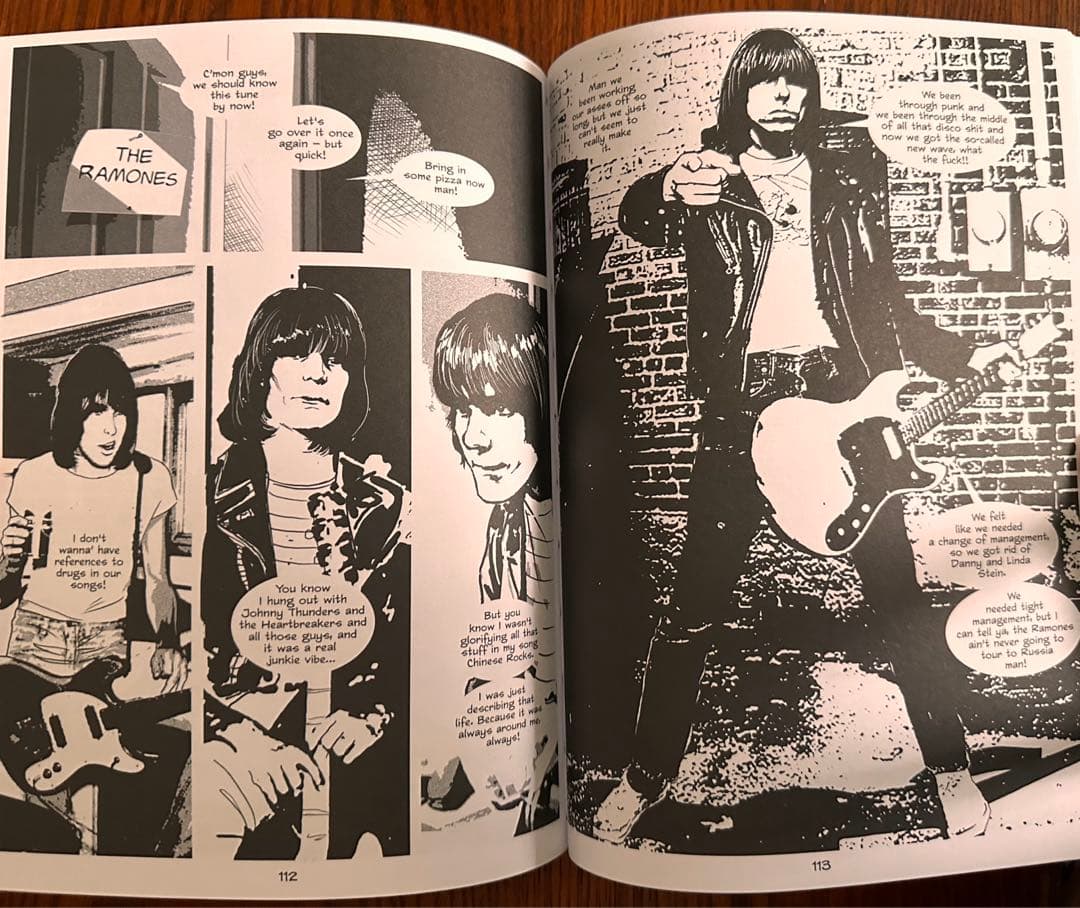 ラモーンズ コミックGabba Gabba Hey! the Ramones