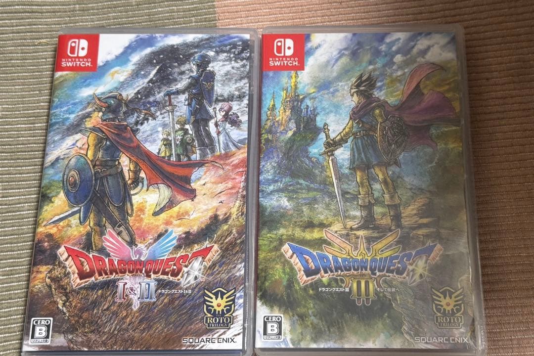 ドラゴンクエスト1・2 &ドラゴンクエスト3セット SWITCH用 ソフト