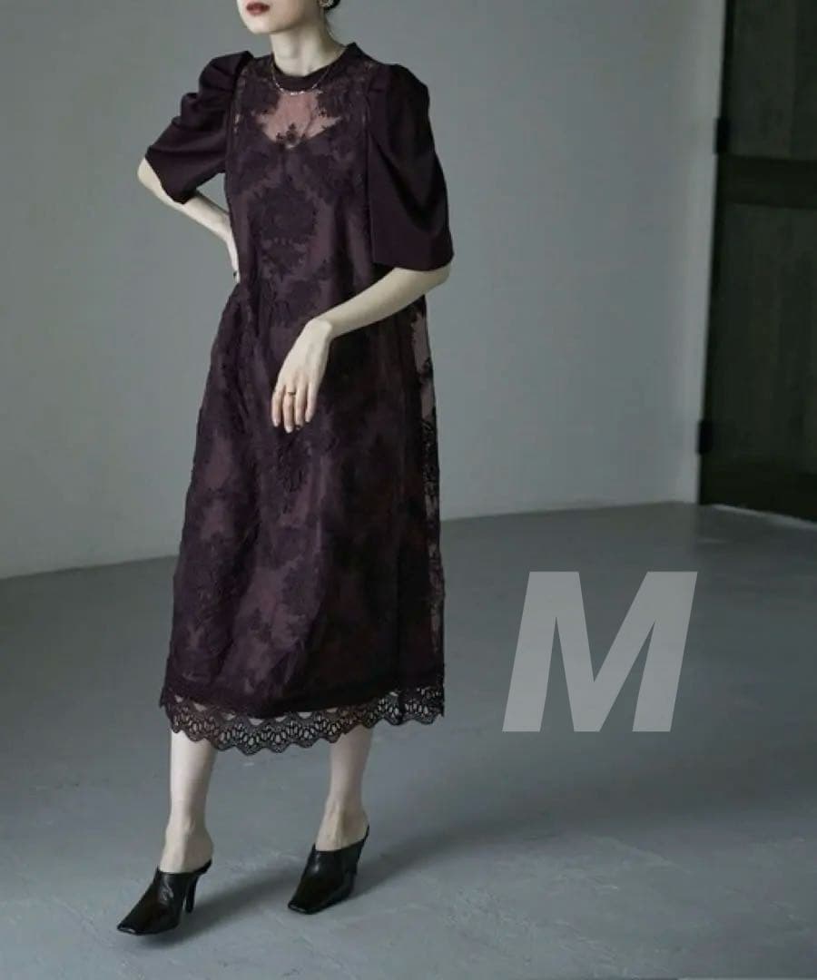 ★新品★ etoll. ヴィンテージレースドレス 結婚式　パーティー