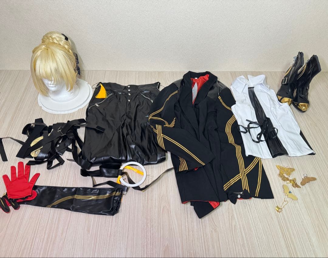 ゼンゼロ　イヴリン　コスプレ衣装　ウィッグ　靴フルセット　ゼンレスゾーンゼロ