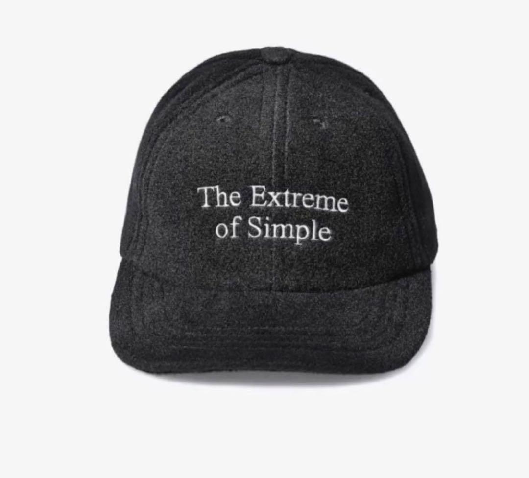 ENNOY メッセージロゴ刺繍 Fleece Cap ブラック 黒