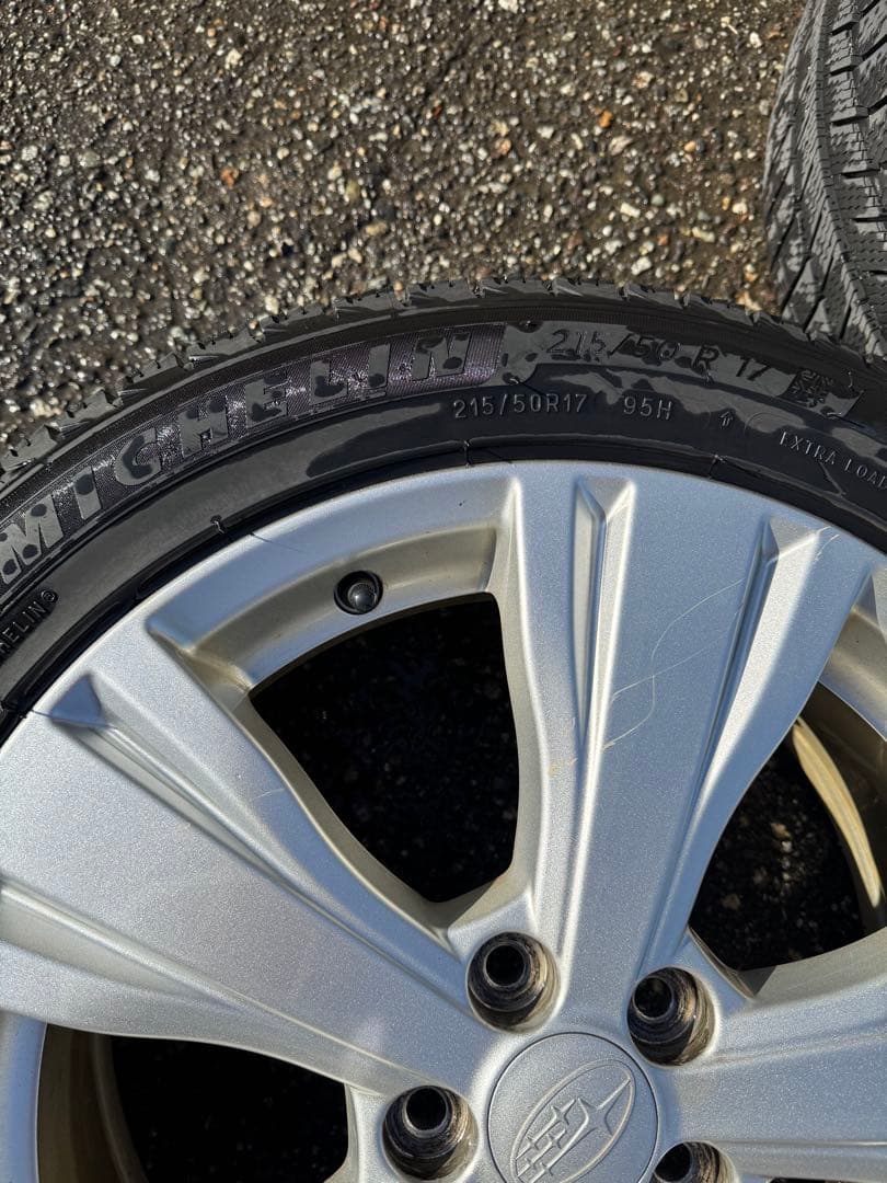 17インチ ホイールセット MICHELIN 215/50R17