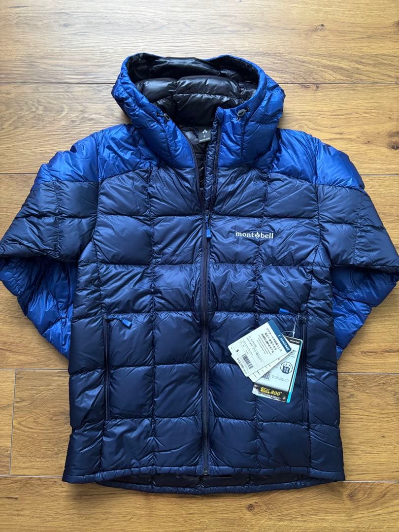 あんこ　スペリオダウンパーカー　ネイビー　S