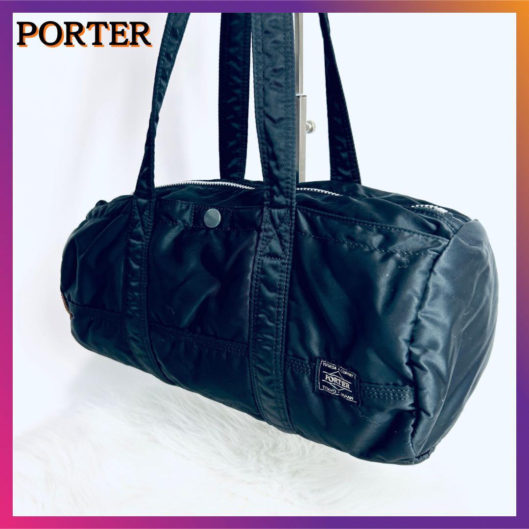 ☆廃盤・人気☆ PORTER タンカー ミニボストンバッグ ブラック