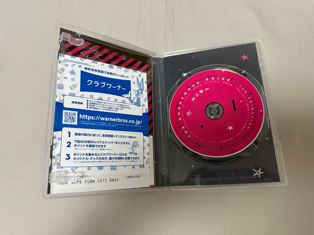 覆面系ノイズ 初回仕様版 DVD 全6巻セット アニメイト全巻収納BOX付き