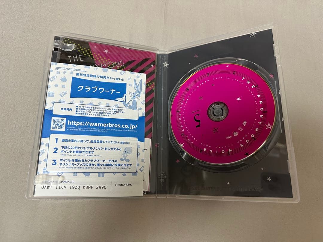 覆面系ノイズ 初回仕様版 DVD 全6巻セット アニメイト全巻収納BOX付き