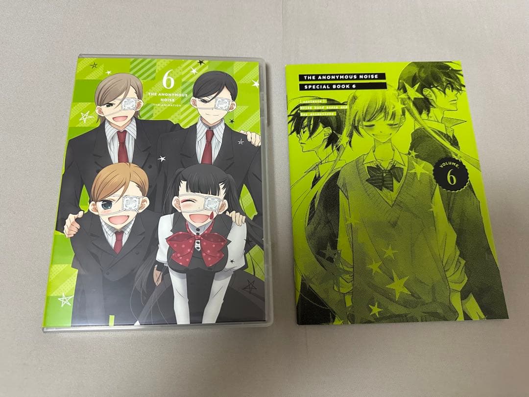 覆面系ノイズ 初回仕様版 DVD 全6巻セット アニメイト全巻収納BOX付き