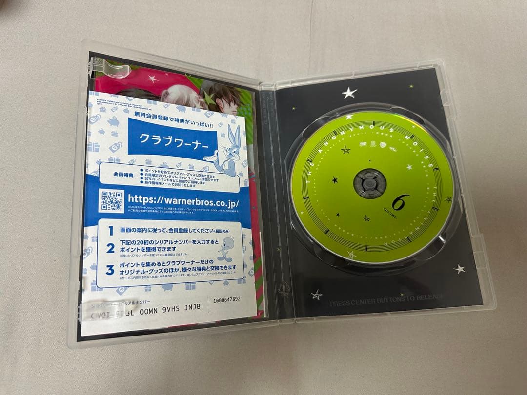 覆面系ノイズ 初回仕様版 DVD 全6巻セット アニメイト全巻収納BOX付き