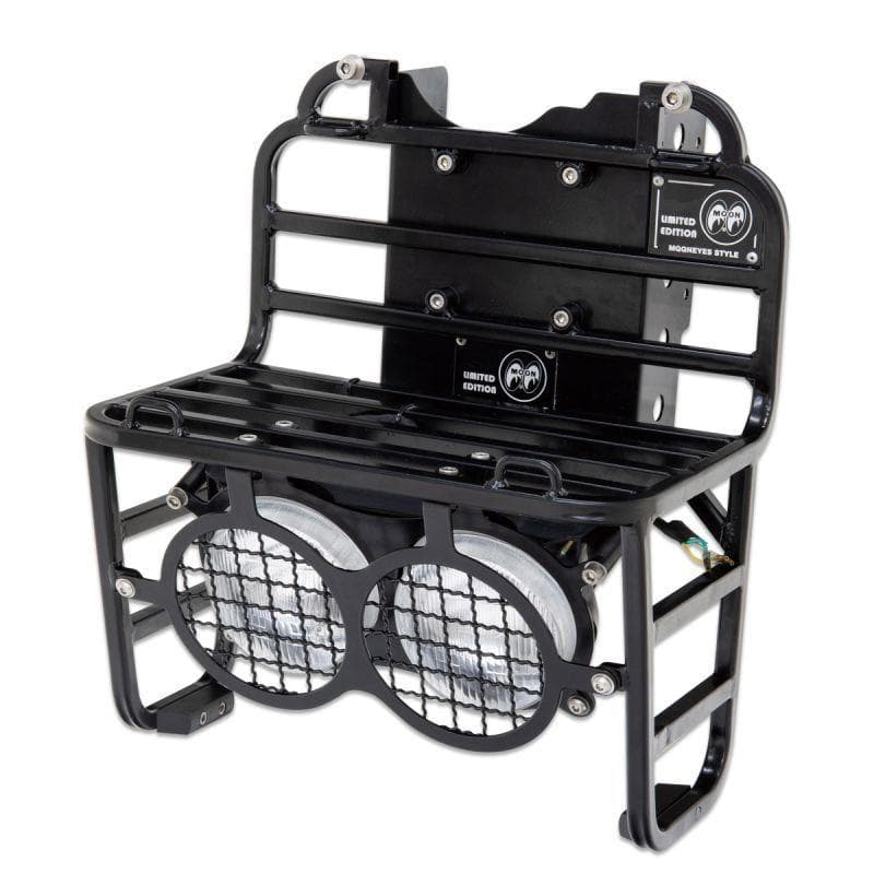 ハンターカブ デュアルヘッドライトフロントラックキット【MOONEYES】