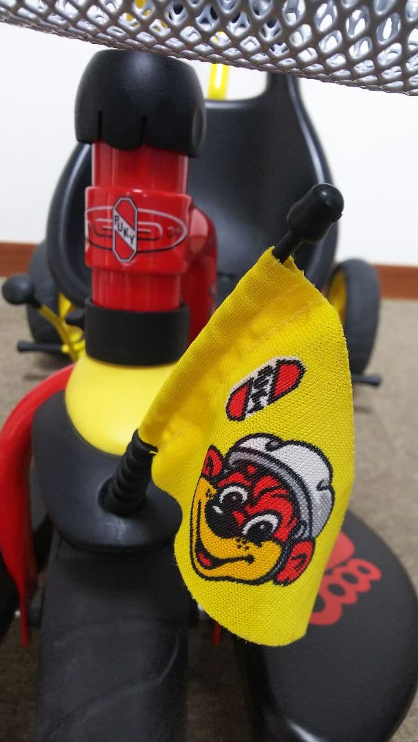 PUKY 三輪車 手押し可能 ドイツ製 前かご 後ろかご付き