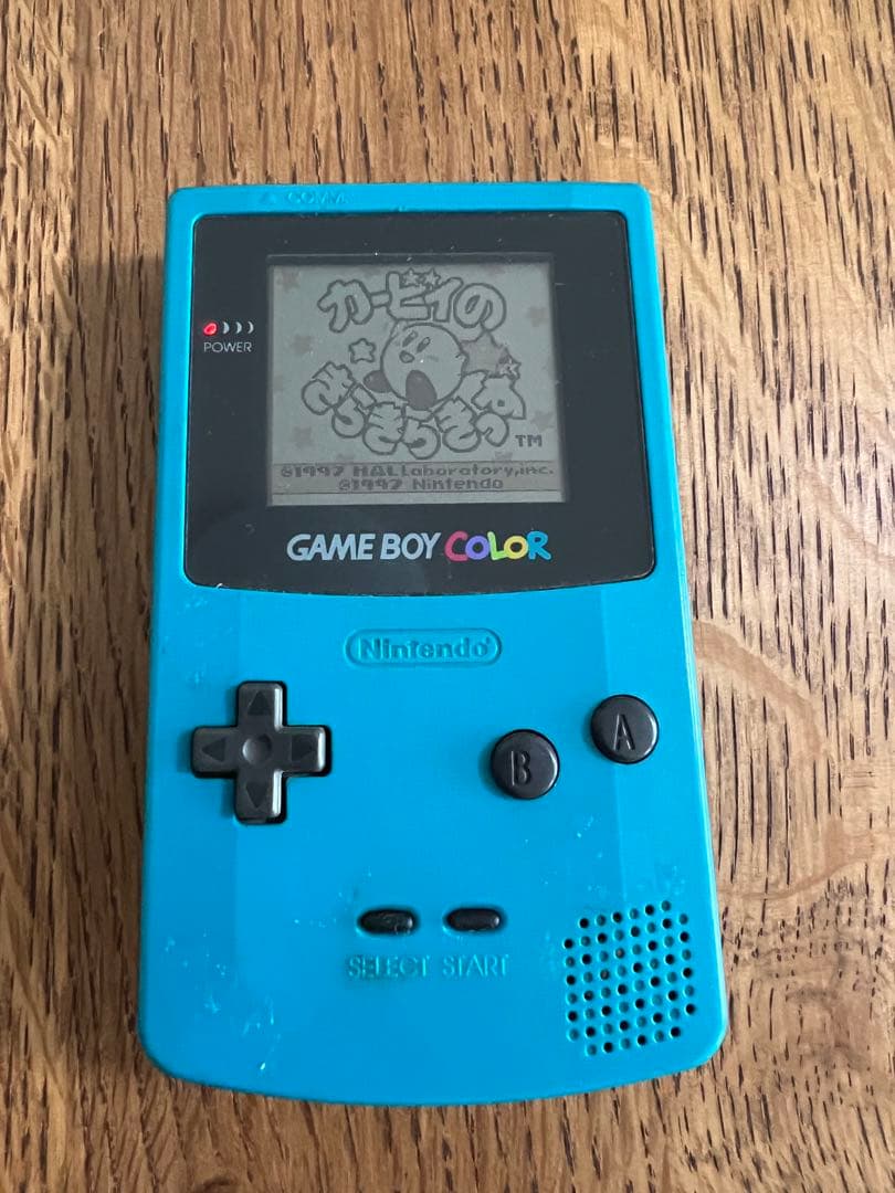 【動作確認済】ゲームボーイカラー　＋　カセット