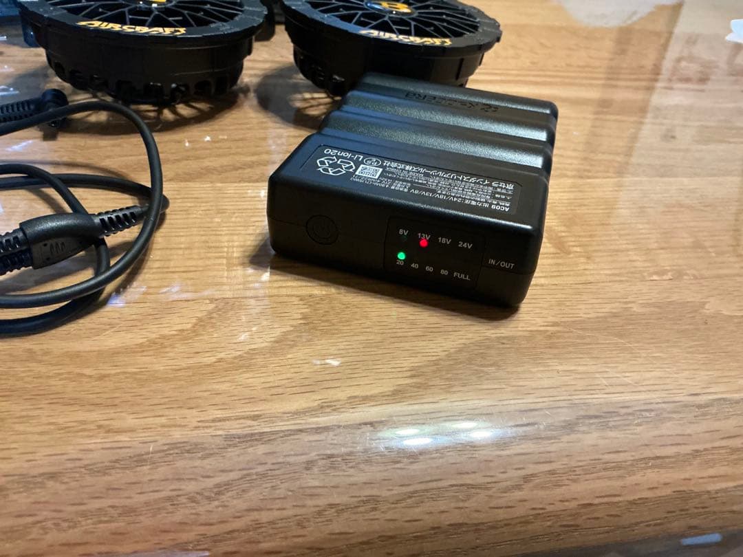 空調 24v AC09 ファン バッテリー セット 2025 エアークラフト
