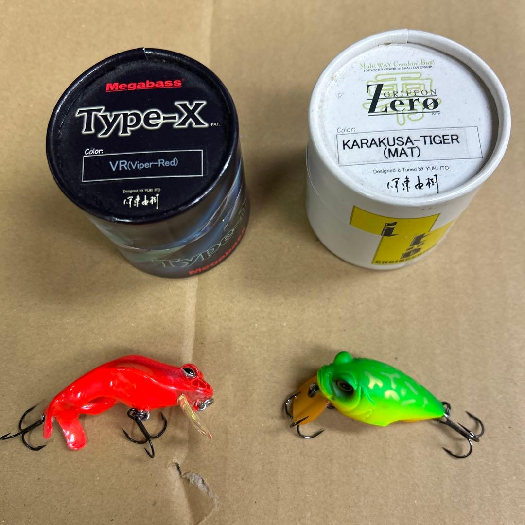 メガバス　TYPE-X . GRIFFON ZERO 2個セット