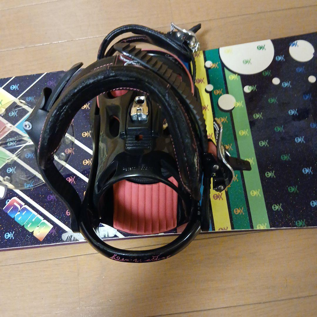 スノーボードSPOON & K2 ビンディング　セット　１３７cm送料込み