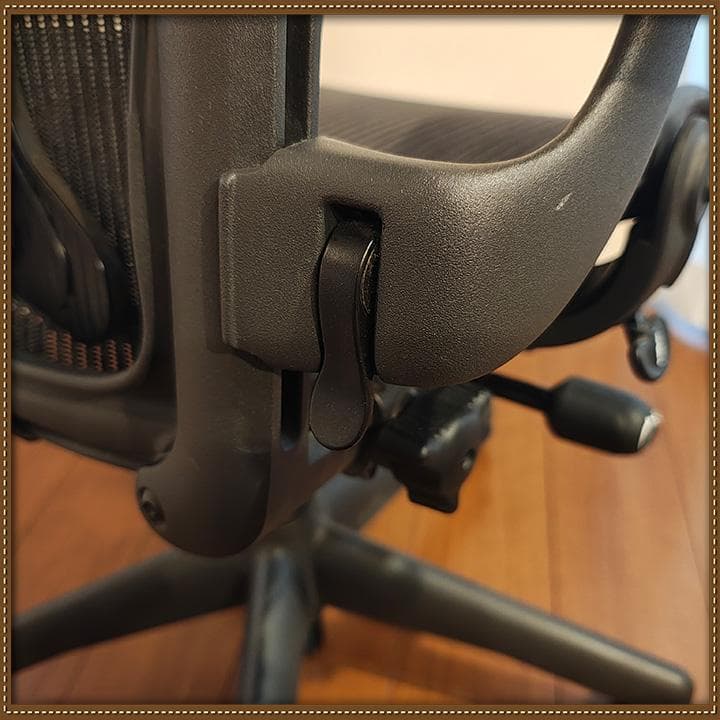 ハーマンミラー アーロンチェア B ポスチャーフィットフル装備　オフィスチェア