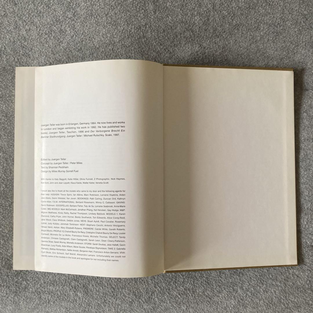 [ヴィンテージ] ユルゲン・テラー Juergen Teller GO-SEES