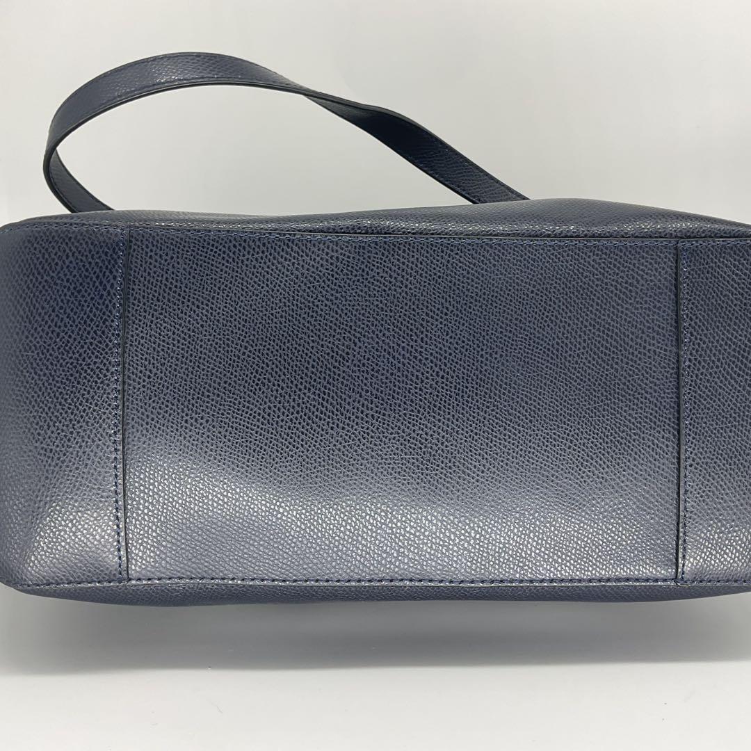 【美品】COACH トートバッグ ブラック レザー A4収納可