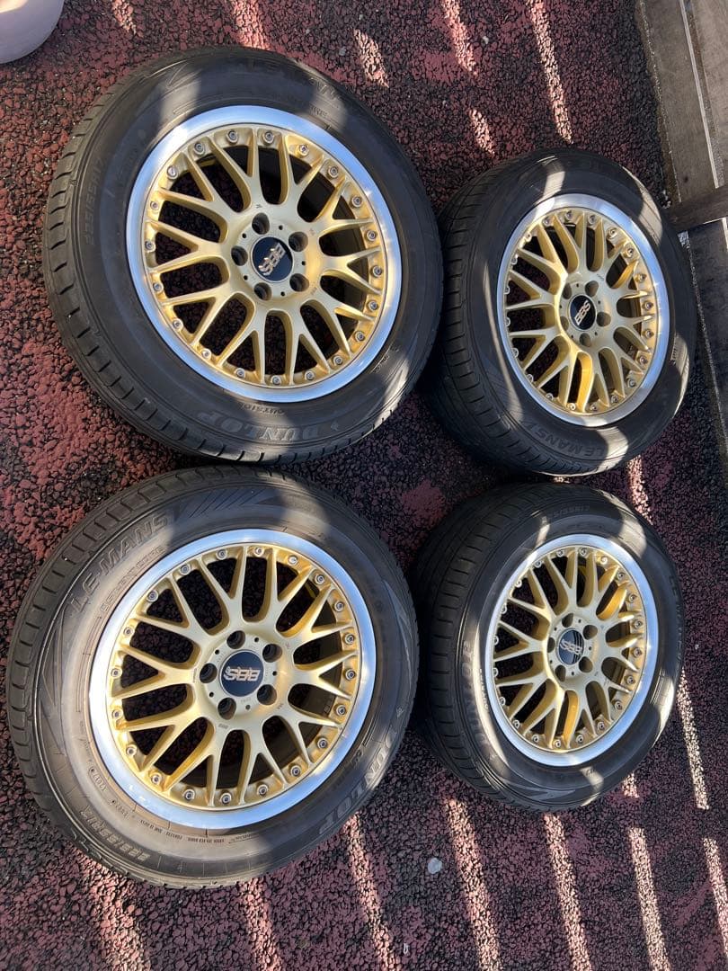BBS 17インチ 鍛造ホイールセット