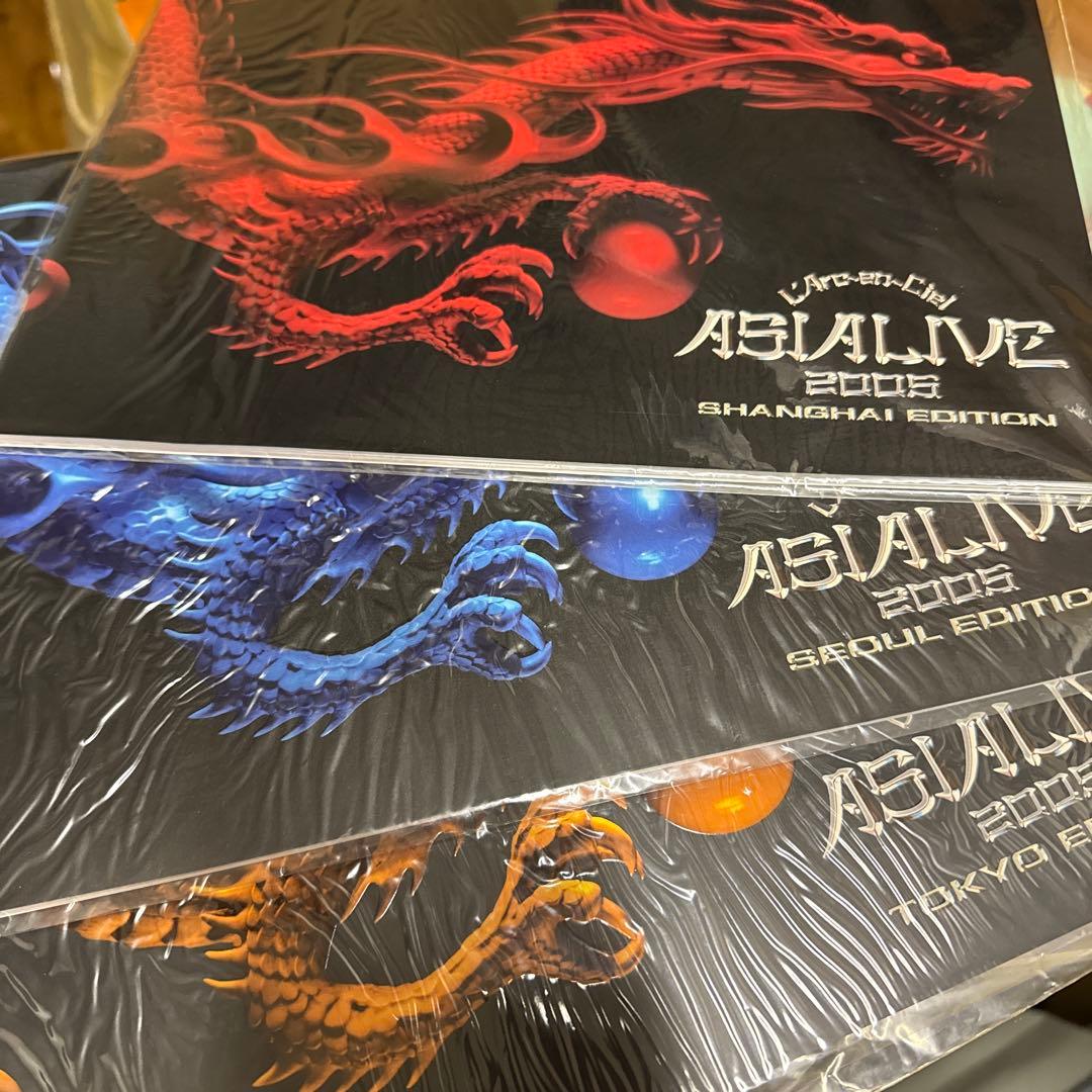 L'Arc～en～Ciel asia live パンフレット