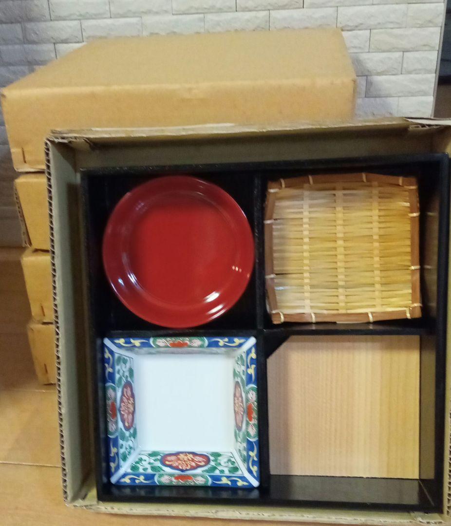 松花堂弁当箱　５客セット